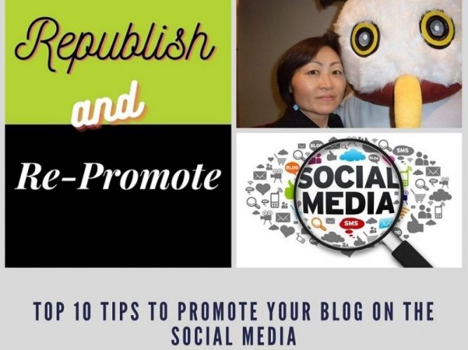 Top 10 Tips to Promote Your Blog on the Social Media